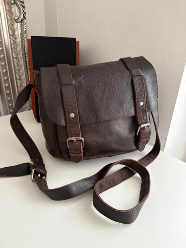 White stuff leather bag