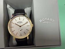 Gents/ mens Rotary gold plated