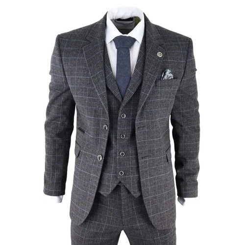 Men s grey tweed - -, 3