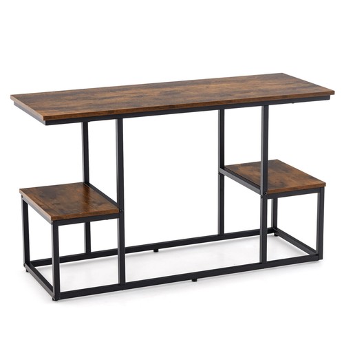 Rustic console table - console, for