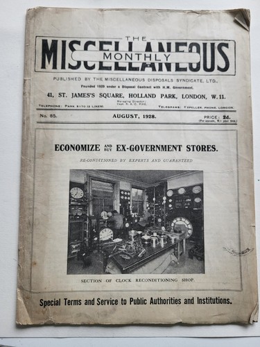 Rare vtg 1928 - , miscellaneous