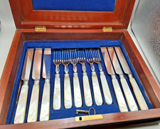 12 piece Antique Silver Plate