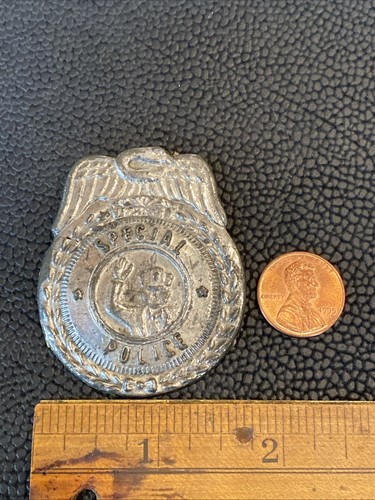 Vtg toy special police - vtg, badge