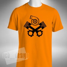 Piston Turbo T-Shirt Skull and