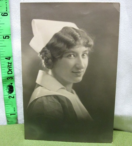 Vintage nurse pretty female - nurse,