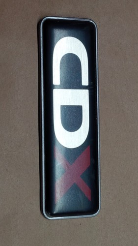 Badge emblem front wing and - on,