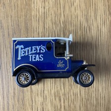 Lledo Tetley Tea Does Model T Van With Cream Roof