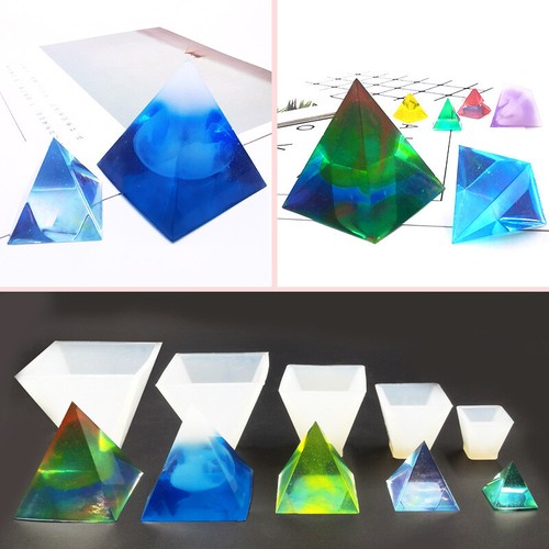 Pyramid silicone mould diy - 3d,