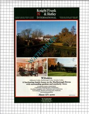 Aldbourne Wiltshire - 1990 House Sale Advert