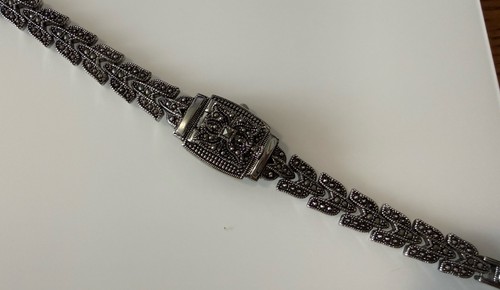Vintage marcasite quartz lee - marcasite,