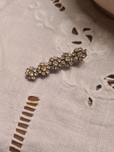 Vintage rhinestone bar - vintage,