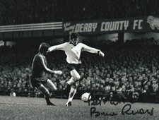 Bruce Rioch Hand Signed 8x6