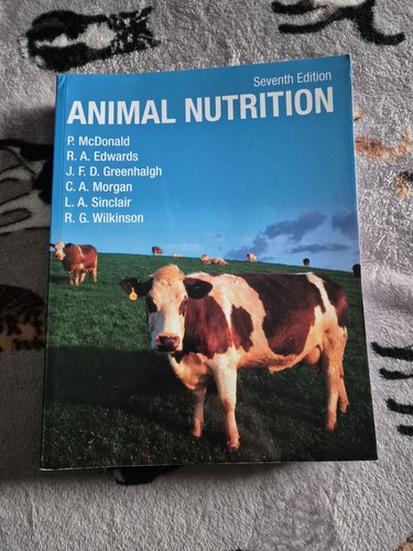 Animal nutrition seventh - animal,