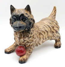 Beswick Cairn terrier with ball figurine - Beautiful condition