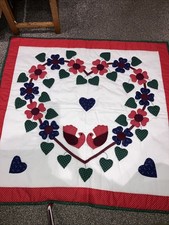 Vintage Handmade  Amish Floral