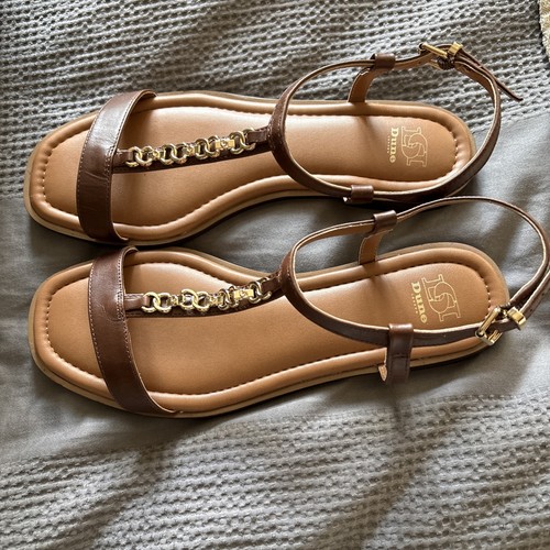 Dune lollipop brown leather - dune, brown-leather
