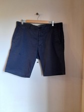 Genuine Stone Island Italy Men's Bermuda Shorts Navy Blue Size W36 in VGC