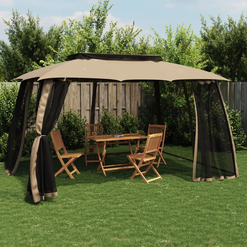 Gazebo 93x2 93m anthracite - 2.93x2.93m,