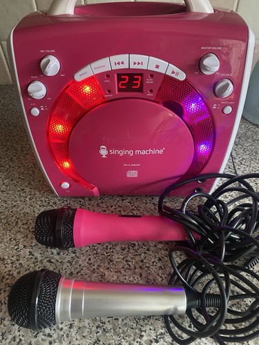 Singing machine karaoke player - singing,