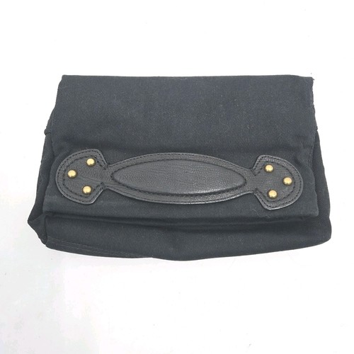 Gap clutch bag black canvas - gap,