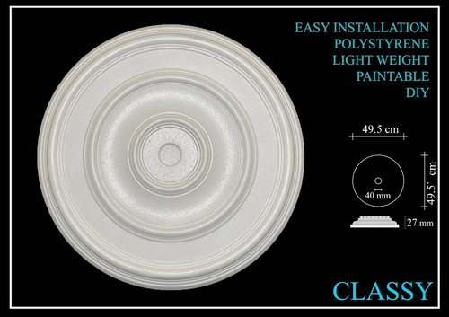 Ceiling rose polystyrene easy - rose,