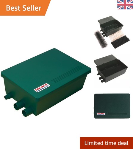 5000l gravity pond filter - g-,