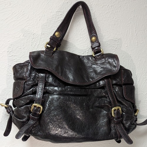 Kooba satchel double buckle - satchel,