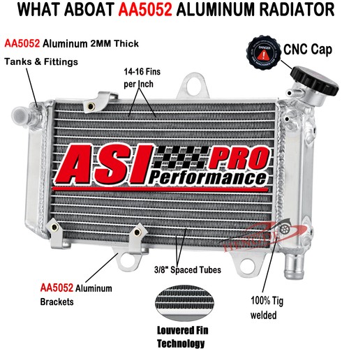 Aluminum radiator for - aluminum,