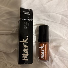 Avon mark. Liquid Lip Lacquer Shine Copper - Long Lasting Lipstick NEW & BOXED
