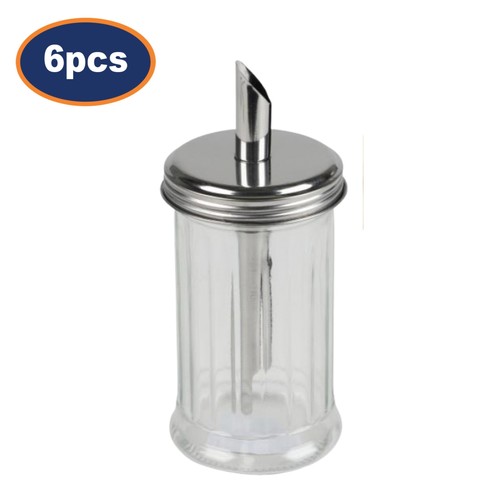Sugar shaker 300ml glass - 300ml, jar
