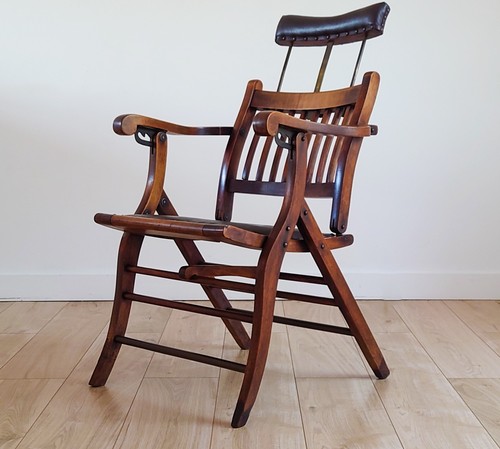 Campaign chair with adjustable - campaign,