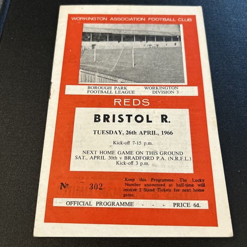 1966 workington v - 26/04/1966,