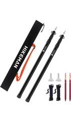 Telescopic Outdoor Tarp Poles – Adjustable, Lightweight & Durable Aluminium