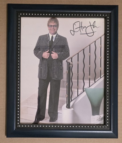 Elton john signed - elton,