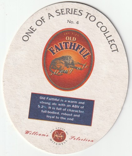 Beer mat mitchells - beer,