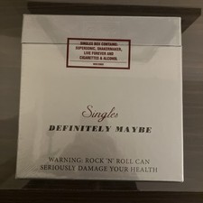 OASIS Definitely Maybe Singles ORIGINAL NUMBERED 4 x  COLOURED VINYL 7" BOX SET