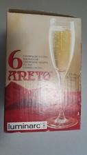 Champagne flutes set of six