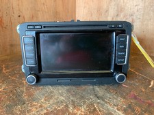 Volkswagen Golf Passat Head Unit Stereo Sat Nav Display Screen 2013 1T0035680BX
