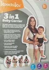 Koochiku 3 in 1 baby carrier