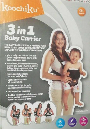 Koochiku baby carrier - 3, 1