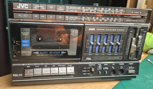 Jvc portable cassette - pc-30,