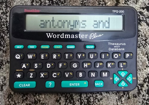 Franklin wordmaster plus - wordmaster,
