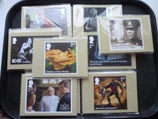 ROYAL MAIL PHQ cards 2025 -  16 packs Sealed - Mushrooms,Vicar,Peanuts,Royal Ob