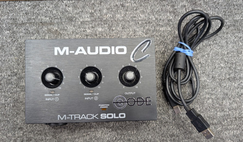 Audio track solo - solo,