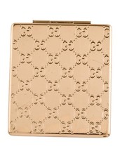 Gucci Première Gold Monogram Compact Mirror