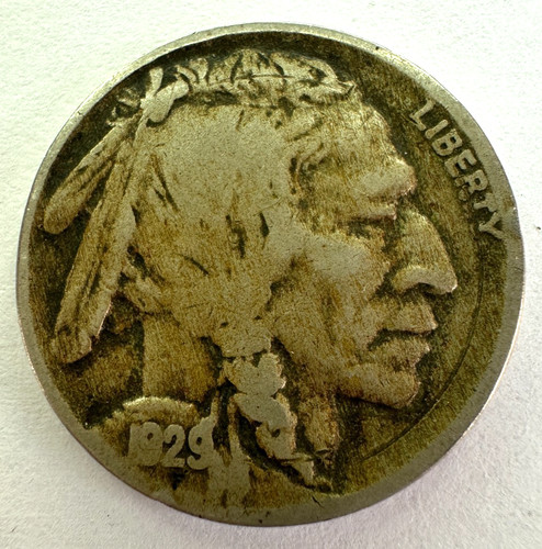 1929 usa indian buffalo nickel - usa,