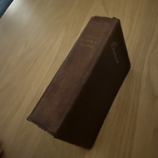 The Poetical Works Of Robert Burns 1893 - soft leather binding - Warne & Co