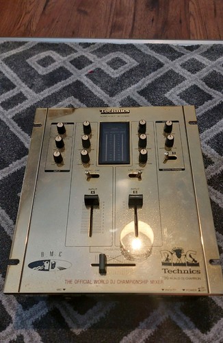 Technics mixer gold plated dmc - gold,