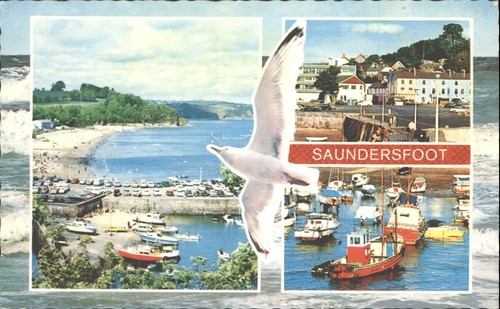 Vintage saundersfoot - vintage,