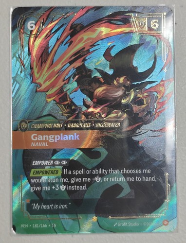 Riftbound vendetta gangplank - riftbound,